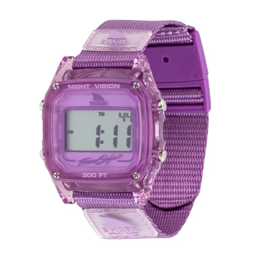 Freestyle(フリースタイル) 腕時計 10気圧防水 サーフウォッチ デジタル 水中でボタン操作可能 サーフィン マリンスポーツ SHARK CLASSIC CLIP 正規輸入品 Plum ギフト プレゼント